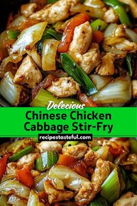 This Chinese Chicken Cabbage Stir-Fry is a quick and easy dish perfect for a weeknight dinner. Packed with tender chicken, crunchy cabbage, and a savory garlic butter sauce, it will satisfy your taste buds.