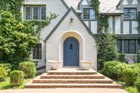 french door tudor house - Google Search