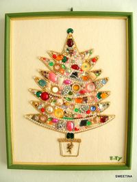 vintage bling tree