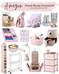 Amazon is my favorite place to search for dorm room decor. Here's some of the dorm room essentials I wish I had when I was in college. Click this pic to shop my dorm room essentials and form room decor!