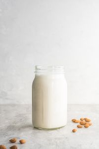 How to Make Almond Milk - Learn how to make creamy plant-based almond milk at home. It's easy and well worth it! Enjoy in oatmeal, smoothies, coffee, with cereal or even just enjoyed on its own for a healthy drink.