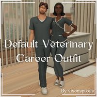 Default Veterinary Career Outfit | Patreon