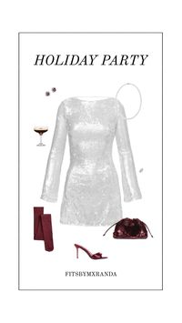 Holiday Party Outfit | #outfitinspo #fashion #fashioninspo #style #styleinspo #outfit #christmas