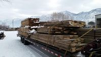 Load of lumber preparing to head out.