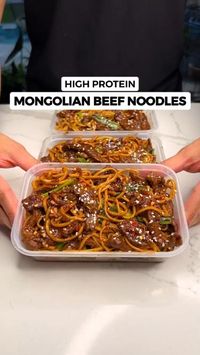 To make Mongolian Beef Noodles, thinly sliced beef is typically stir-fried with garlic, ginger, and scallions, creating a savory and aromatic base. The beef is then cooked until tender and combined with a sauce that typically includes a combination of soy sauce, hoisin sauce, oyster sauce, and sometimes a hint of sweetness from brown sugar or honey.