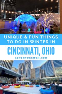 Are you looking forward to some winter family fun? Here are the Best Things to Do in Cincinnati in the Winter. Get the scoop on some family-friendly fun in Cincinnati, Ohio in winter. From cool indoor activities like museums and trampoline parks to outdoor winter activities like ice skating and everything in between. You are sure to find some amazing things to do in Cincinnati in winter with this ultimate list and some cool places to eat. Plan your winter weekend away to Cincinnati today.