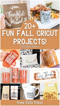 Get ready for fall with these easy and fun Cricut Fall Ideas that are perfect for any skill level. Whether you're decorating for Thanksgiving or looking for unique crafts to sell, these DIY projects are sure to impress. With free SVG templates included, crafting has never been easier. Whether you own a Cricut Maker, Explore, or Joy, you'll find a project that fits your needs and adds a personal touch to your autumn decor. Start crafting today!