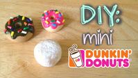 tutorial: mini Dunkin' Donuts