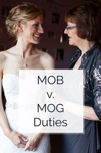 mother of the bride, mother of the groom, wedding planning tips, wedding roles, wedding timeline | MOG v. MOB Duties | Kennedy Blue