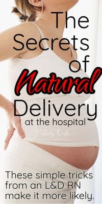 Natural Baby Delivery CAN happen -- and these six simple steps are a great start!