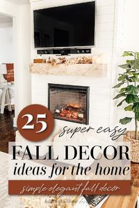 Looking for inspiration to elevate your home this season? Discover 25 fall decor ideas that will transform your space into an autumn haven! From fall farmhouse decor to chic pumpkin decorating Ideas, we've got your fall home decor needs covered. Create the perfect ambiance with cozy fall decor and neutral fall decor touches that bring warmth to every room. Whether you're styling your fall living room or adding charm to your fall kitchen decor, these ideas will inspire your fall home styling. Dive into fall decor inspiration today!