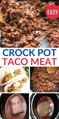 These delicious crock pot tacos with slow cooker taco meat are perfect for an easy keto meal. They make a flavorful and filling low carb dinner that doesn’t require hours spent in the kitchen!