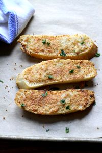 Freezer Shallot and Parmesan Bread (Better than Garlic Bread? You decide!) - Teeny Tiny Kitchen