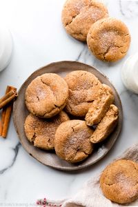 Soft & Thick Snickerdoodles | Sally's Baking Addiction