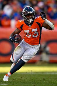 News Photo : Denver Broncos running back Javonte Williams...