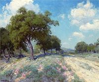 Julian Onderdonk "Road Through the Trees", 1915