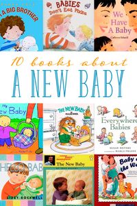 One of the best ways to help transition your older children to a new baby is through books. Below are 10 recommended children's books about a new baby.