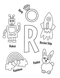 Free Printable Letter R Worksheets for Preschool ⋆ The Hollydog Blog