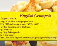 Retired chef shows the “proper” way to make true English crumpets worth serving