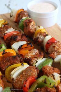 Southwestern Pork Kabobs