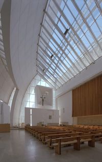 Richard Meier & Partners Architects, Xavier de Jauréguiberry · chiesa di Dio Padre Misericordioso (Jubilee Church) · Divisare