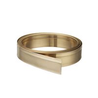 Pemko P51B17 17' Spring Bronze Weatherstrip Mill Finish Extruded Brass Finish