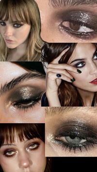 Grunge and messy makeup in 2024 #makeup #grunge #2024 #trends