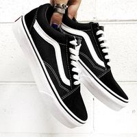 BACK IN STOCK The perfect balance of street cool and luxe , the Vans Old Skool in Black will land your high rotation list for sure Hurry, they're sure to sell out quick again #stylesquad Grab your pair now at Stylerunner.com #stylerunner