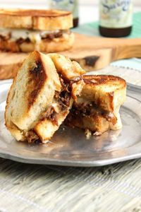 Short Rib and Taleggio Grilled Cheese Sandwich - The Suburban Soapbox