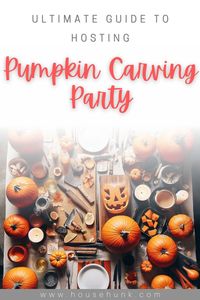 Want to host a fun and festive pumpkin carving party this fall? Check out this ultimate guide by House Hunk, where he shares his tips and recommendations for planning, carving, and party essentials. You’ll learn how to carve pumpkins like a pro, what to serve and play at your party, and how to make your event unforgettable. Plus, you’ll get some product suggestions that can make your party easier and more fun. Don’t miss this ultimate guide to hosting a pumpkin carving party.