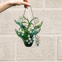 Suncatcher Lily of Valley, Flowers Acrylic Window Hanging Art Decoration, Lily of Valley, Suncatcher Ornament, Gift for Her,home Decoration - Etsy