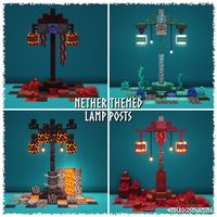 Here are some Nether based Lamp Post styles. I'm considering a Nether based build tutorial for my next YT video and these were some ambient decoration ideas. Would you use these in your world if you built in the Nether, or Overworld but Nether themed?


#minecraft #minecraftbuilds #minecraftbuild #creative #minecraft #howtobuild #minecraftideas #minecraftpc #minecraftbuilding #minecraftdesign #minecraftyoutuber #minecrafter #minecraftcreations #minecraftdesign #nether #minecraftnether