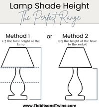 Ready to choose a lamp shade? Getting the right shape, height, and width is important! Here's what you need to know to find the perfect fit.