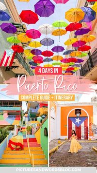 The ultimate Puerto Rico travel guide! In this epic Puerto Rico itinerary, you'll find the best sights and attractions to see in 4 days, from Old San Juan, El Yunque National Rainforest, and the beach towns of Aguadilla, Rincon, and Isabela. Find the best things to do in Puerto Rico, the best food, where to stay, and plenty of tips to plan the perfect Puerto Rico vacation!