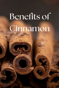 Cinnamon offers powerful health benefits! It helps protect the body from oxidative stress and inflammation, and may even inhibit cancer cells. It regulates blood sugar, improving insulin sensitivity, especially for those with type 2 diabetes. Cinnamon supports heart health by lowering cholesterol and reducing the risk of heart disease. It boosts brain function, potentially protecting against neurodegenerative diseases. It also acts as a pre-probiotic, improving gut health. With antibacterial and antifungal properties, it fights infections, promotes oral health, and prevents fungal growth. Plus, it's rich in essential nutrients like manganese, calcium, and iron too! Click on my Amazon associate link to get your cinnamon supplement!