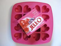 How to make  Jello Jigglers using an ice cube tray - COOKING