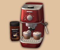 This is a 4to2 conversion from Ddaeng. Nescafe coffee is from BuffSum. This is a functional coffee machine, it will work like the expensive one of the game, so sims will use the filter (animation wor…