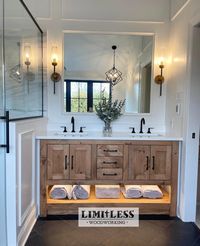 Farmhouse CA casual bathroom