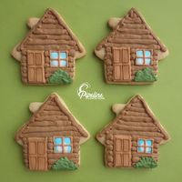 Log Cabins! by pipeline confections