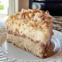 White German Chocolate Cake