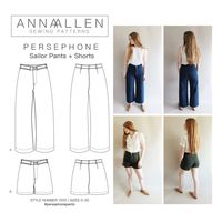 Persephone Pants and Shorts - PDF Sewing Pattern Sizes 0-20 – Anna Allen Clothing