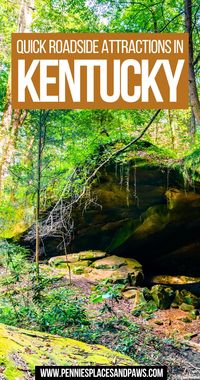 Quick Roadside Attractions in Kentucky | If you are road tripping and are looking for some fun and quick roadside attractions in Kentucky to break up your drive, then this post is for you. These places will provide the perfect opportunity for bathroom breaks, the chance to stretch your legs, and wonderful memories of the ‘travel’ part of your trip. Make sure to add these interesting stops to your road trip through Kentucky! | kentucky travel guide | kentucky road trip |