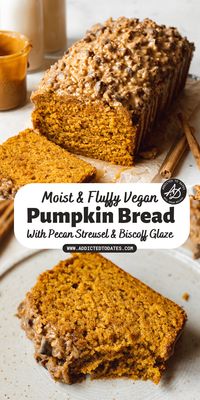 Vegan Pumpkin Bread - Addicted to Dates