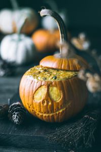 VEGAN Pumpkin Queso Fundido - Love is in my Tummy