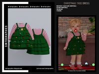 Christmas Tree Dress - The Sims 4 Download - SimsFinds