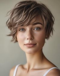 24 Short Textured Haircuts for a Modern Makeover - Fab Mood | Wedding Color, Haircuts & Hairstyles | Nails | Colours