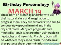 MARCH 19th, birthday personality - For Pisces born on March 19th ~ If you were born that day send me an e-mail :)