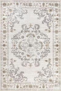 Recycled Washables Amalea Medallion Washable Beige Rug