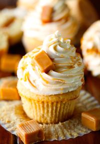 The Best Salted Caramel Cupcakes