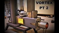 Vortex Rocket Stove Pt 2